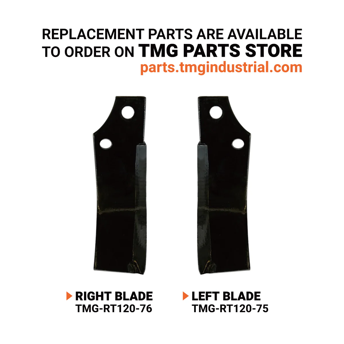 48" 3-Point Hitch Rotary Tiller, 18-30 HP Sub-Compact, 3-½" Tilling Depth, PTO Shaft Included, Category 1 Hookup, TMG-RT120 - Image 6