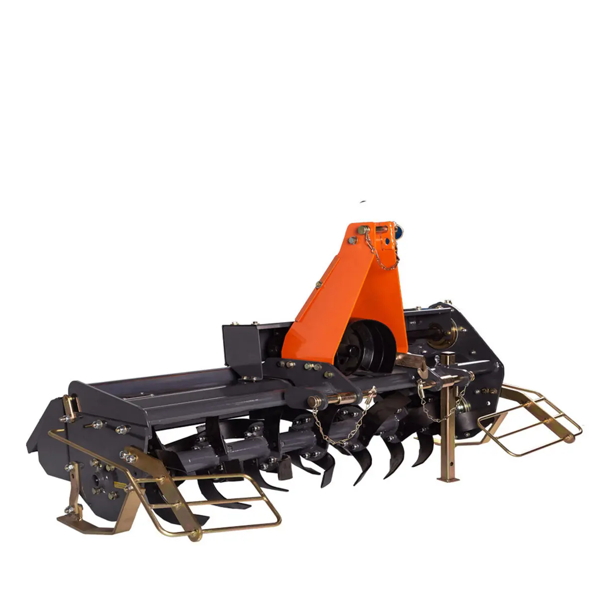 48" 3-Point Hitch Rotary Tiller, 18-30 HP Sub-Compact, 3-½" Tilling Depth, PTO Shaft Included, Category 1 Hookup, TMG-RT120 - Image 9