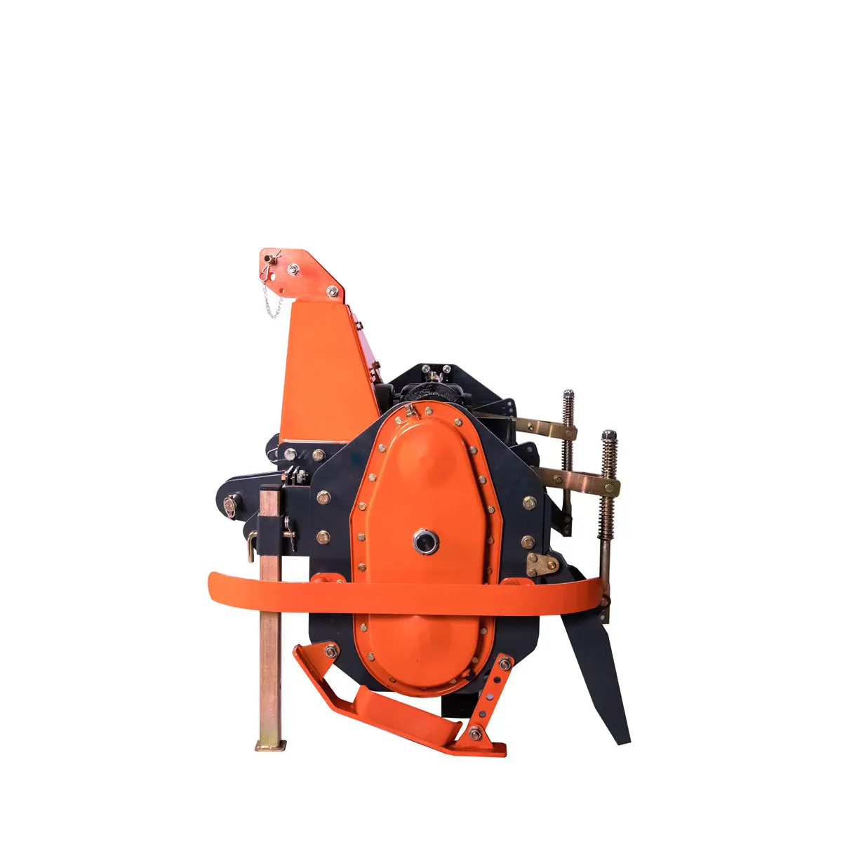 55" 3-Point Hitch Rotary Tiller, 30-40 HP Compact Tractor, 6" Tilling Depth, PTO Shaft Included, Category 1 & 2 Hookup, TMG-RT135 - Image 5