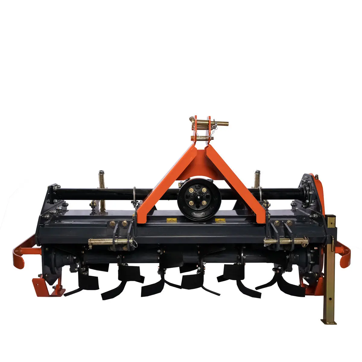 55" 3-Point Hitch Rotary Tiller, 30-40 HP Compact Tractor, 6" Tilling Depth, PTO Shaft Included, Category 1 & 2 Hookup, TMG-RT135 - Image 7