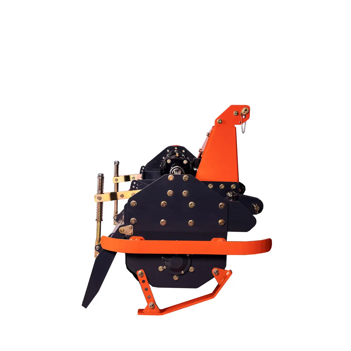 55" 3-Point Hitch Rotary Tiller, 30-40 HP Compact Tractor, 6" Tilling Depth, PTO Shaft Included, Category 1 & 2 Hookup, TMG-RT135 - Image 9