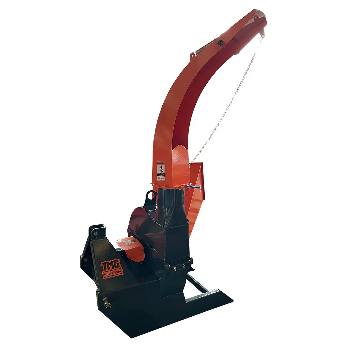 6" 3-Point Hitch Wood Chipper, Reversible/Hardened Blades, 360° Swiveling Chute, 40-80 HP Tractors, TMG-WC60 - Image 6