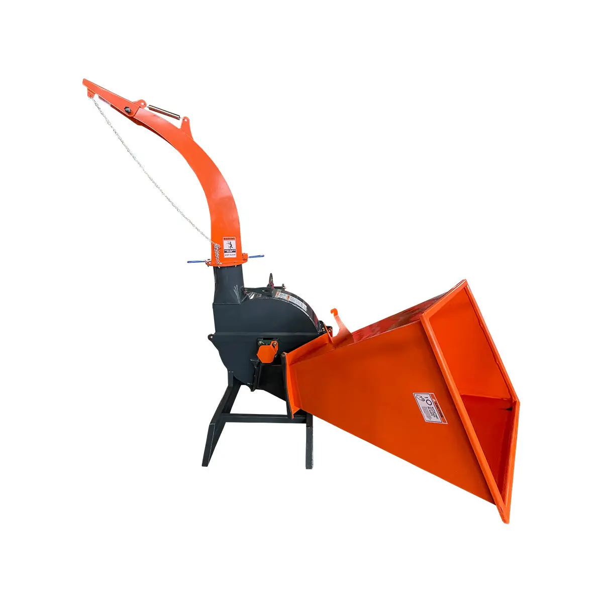 6" 3-Point Hitch Wood Chipper, Reversible/Hardened Blades, 360° Swiveling Chute, 40-80 HP Tractors, TMG-WC60 - Image 8