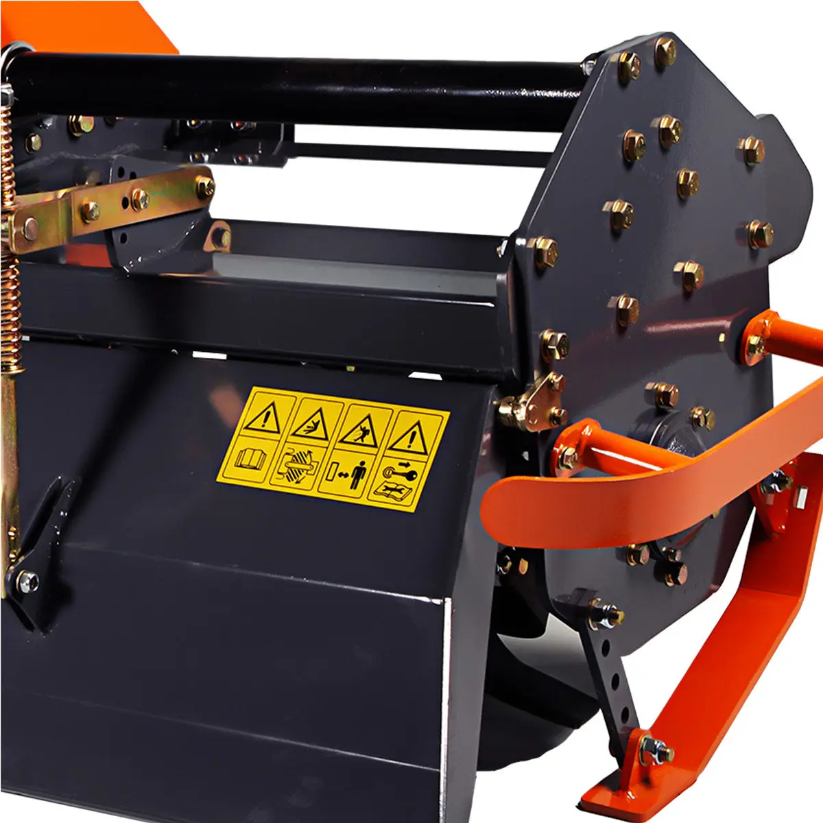 70" 3-Point Hitch Rotary Tiller, 35-55 HP Tractor, 6" Tilling Depth, PTO Shaft Included, Category 1 & 2 Hookup, TMG-RT175 - Image 10