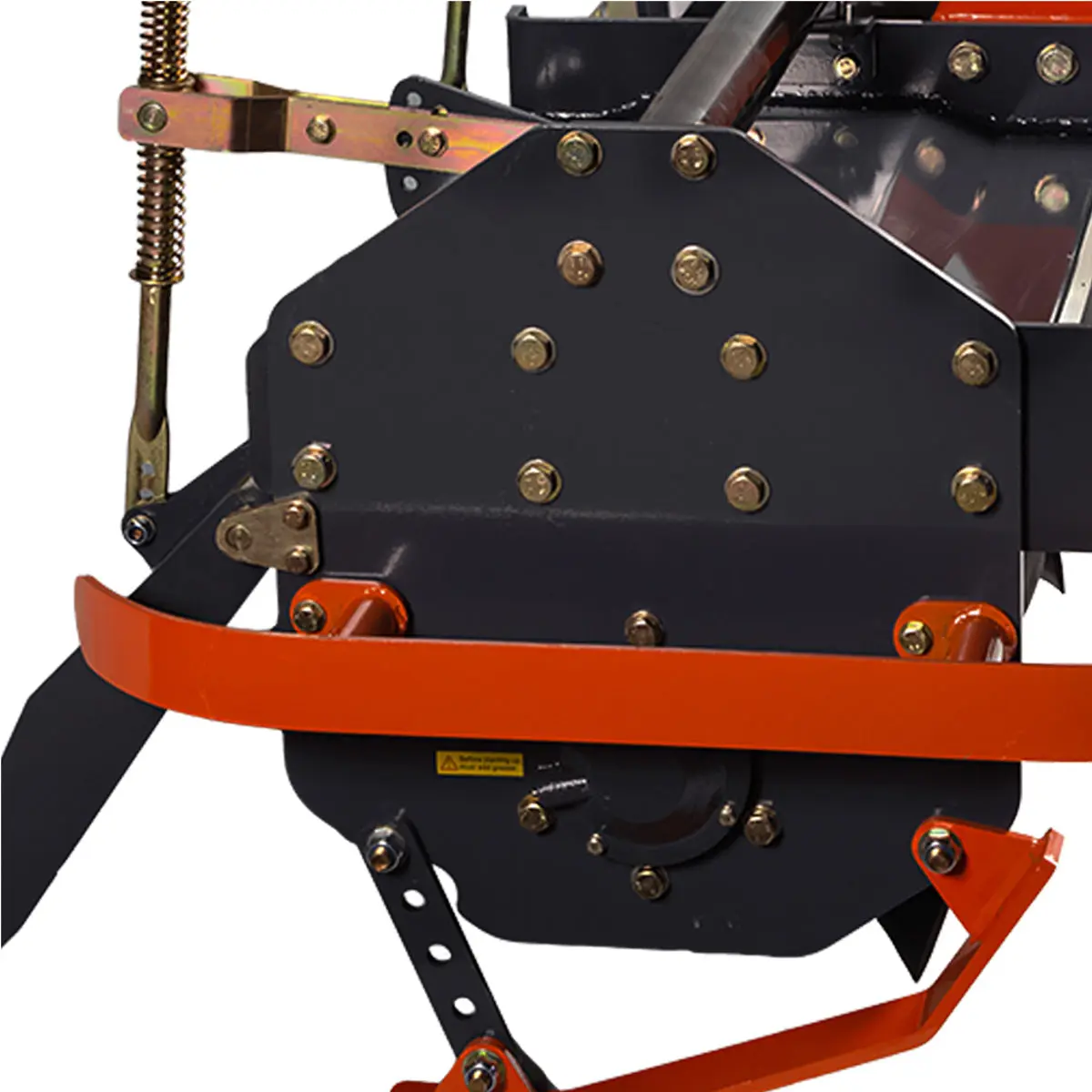 70" 3-Point Hitch Rotary Tiller, 35-55 HP Tractor, 6" Tilling Depth, PTO Shaft Included, Category 1 & 2 Hookup, TMG-RT175 - Image 11