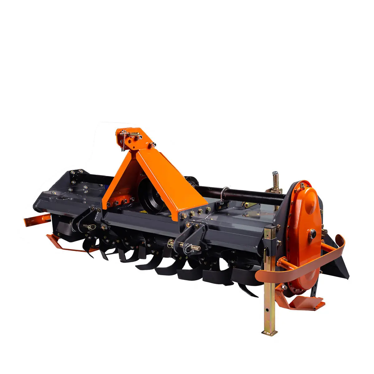 70" 3-Point Hitch Rotary Tiller, 35-55 HP Tractor, 6" Tilling Depth, PTO Shaft Included, Category 1 & 2 Hookup, TMG-RT175 - Image 7