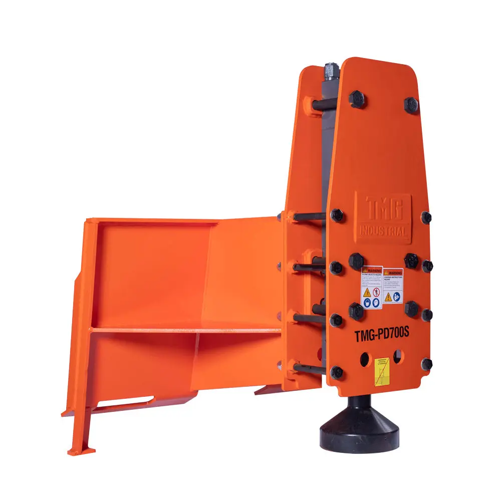 Skid Steer Post Pounder, 8" Post Diameter, 838 J Energy Class, 500-900 BPM Pounding Rate, TMG-PD700S - Image 4