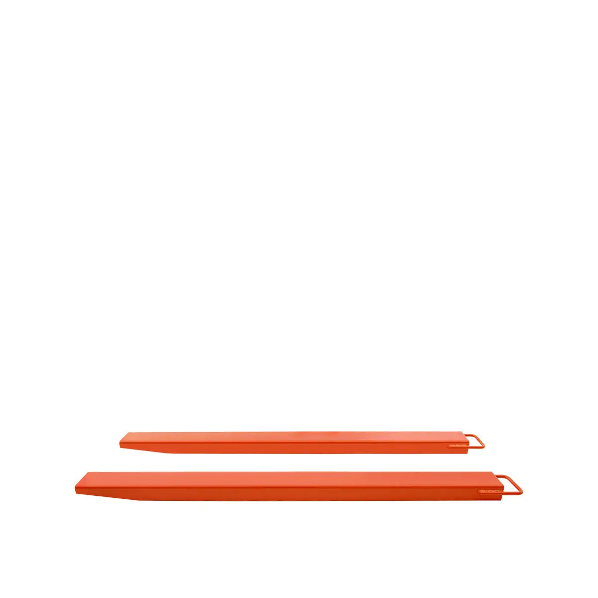 TMG-FE72 72" Forklift Extensions, 1500-LB Capacity, Heel Restraint, 6" Wide, 2.5" Thick - Image 6