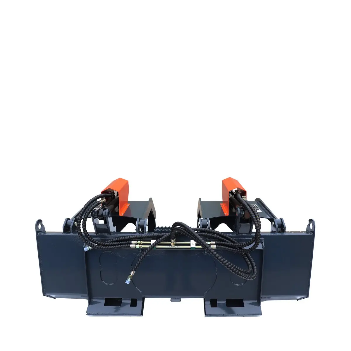 72" Skid Steer Solid Bottom Grapple Bucket, 35" Grab Opening, Dual Cylinder Arms, 3000-lb Capacity, 30-70 HP, TMG-GB72 - Image 9