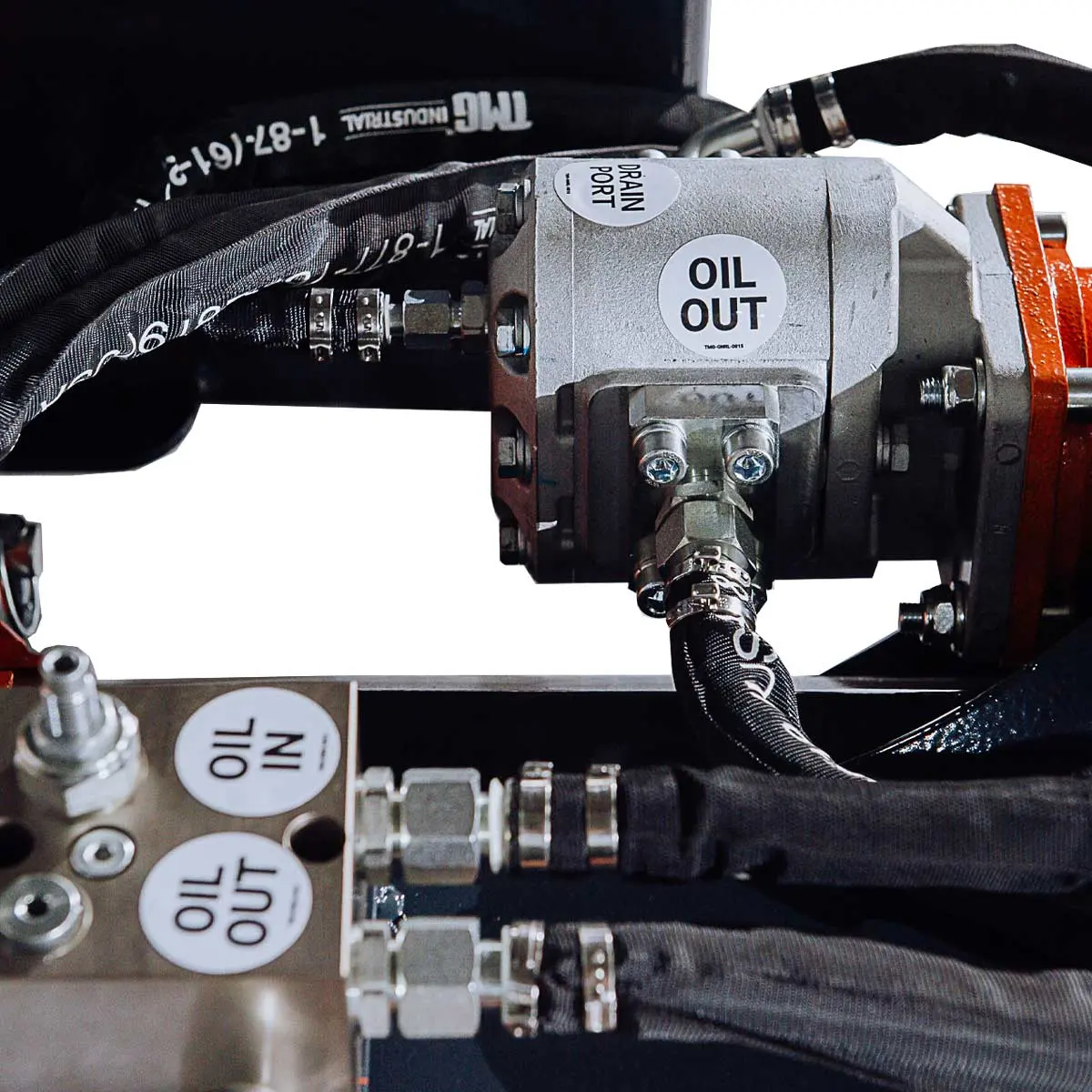 72" Hydraulic Skid Steer Flail Mower, TMG-SFM72 - Image 12