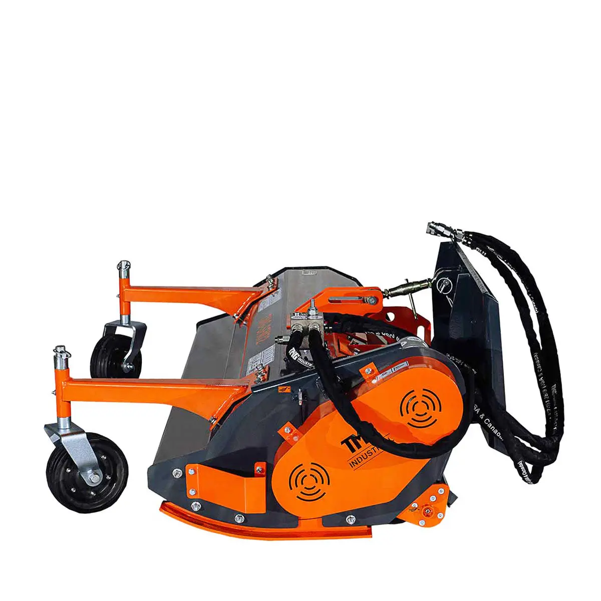 72" Hydraulic Skid Steer Flail Mower, TMG-SFM72 - Image 6