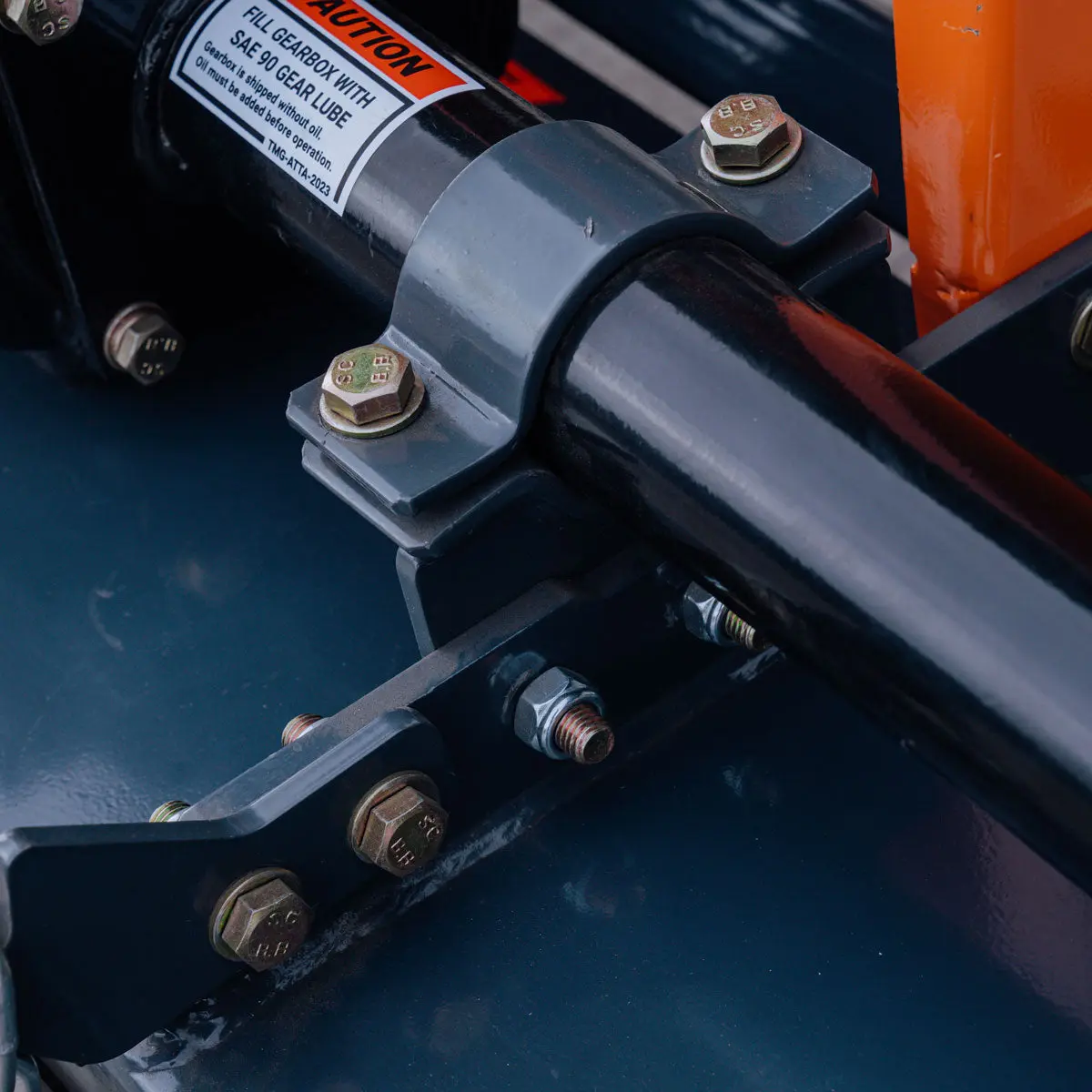 72" 3-Point Hitch Rotary Tiller, 40-60 HP Tractor, 3" Tilling Depth, PTO Shaft Included, Category 1 & 2 Hookup, TMG-RT185 - Image 9