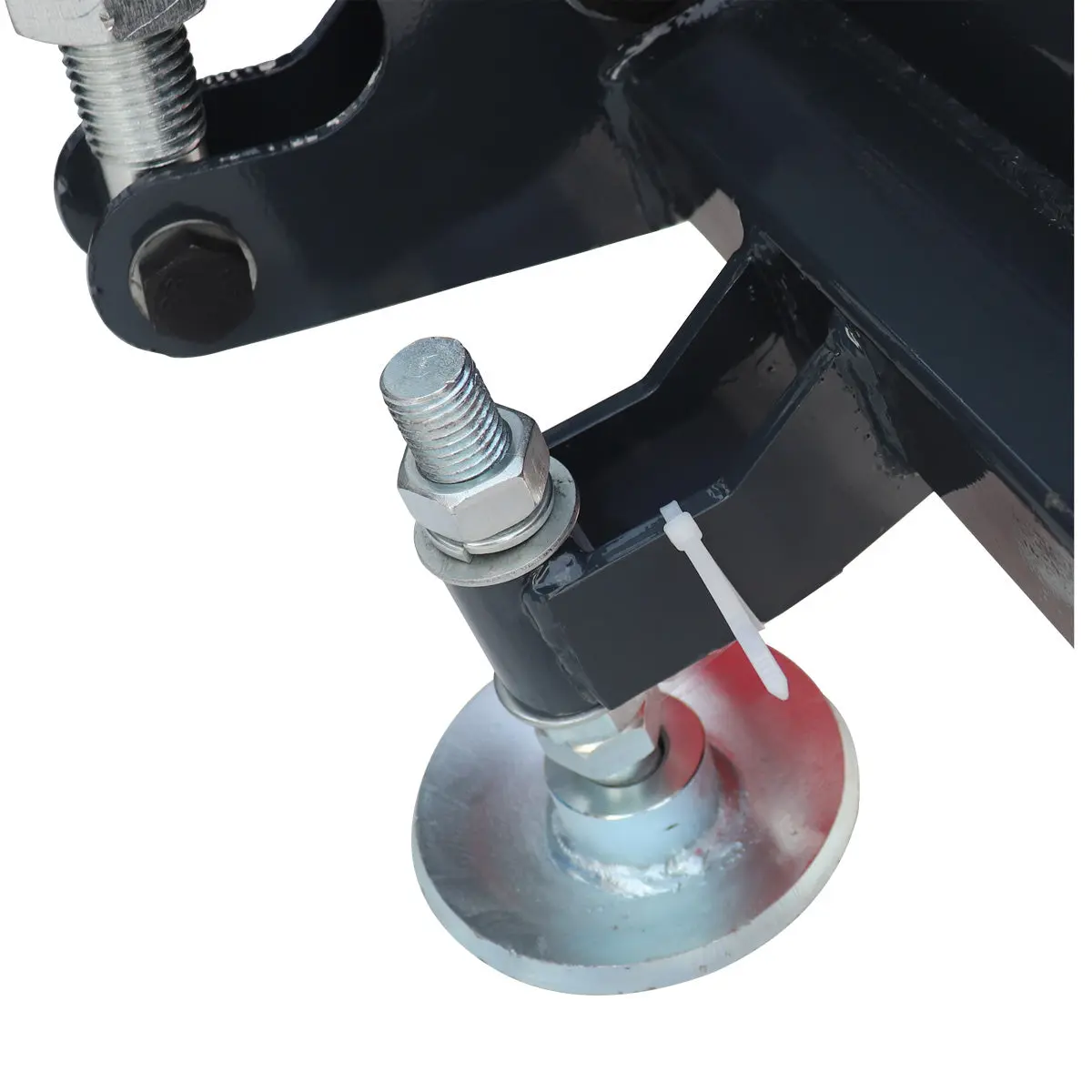 86" Skid Steer Dozer Blade/Snow Plow Pusher, 30° Left & Right, Bolt-On Cutting Edge, Adjustable Skid Shoes, Universal Quick Mount, TMG-DB86 - Image 12