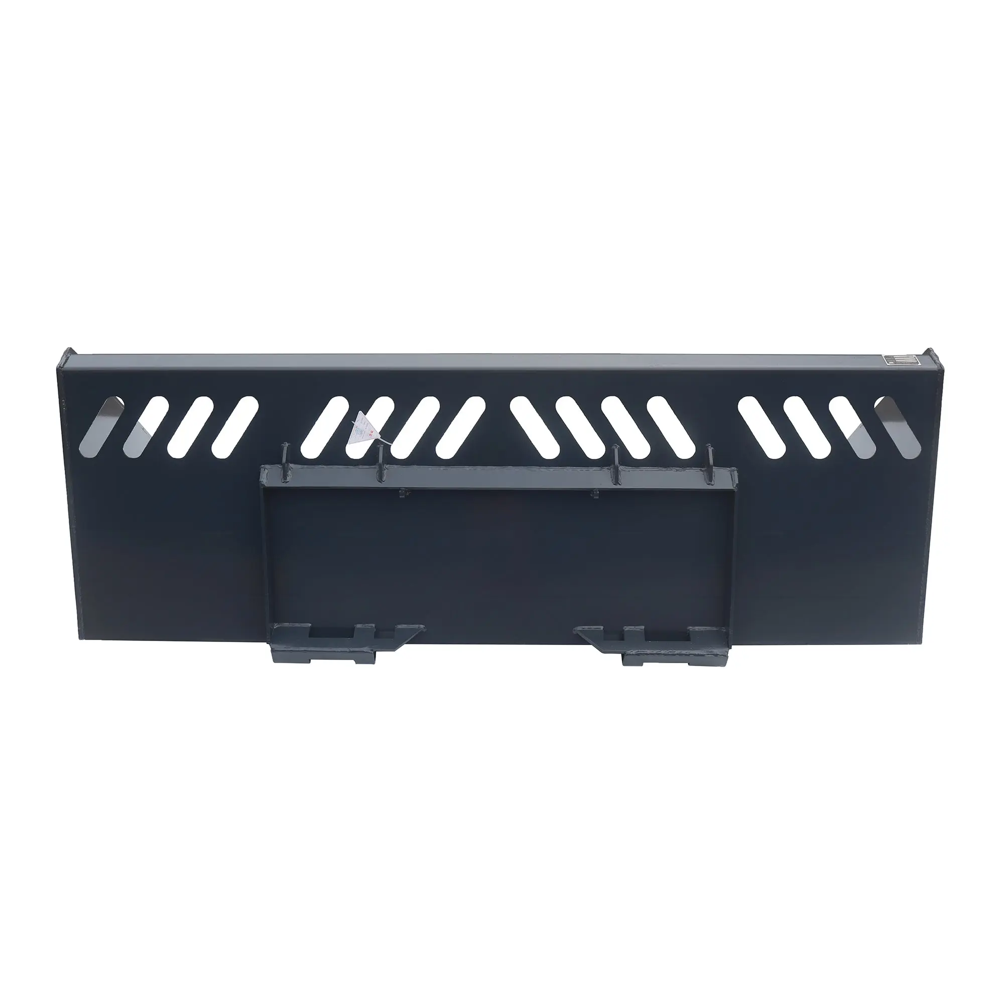 Heavy-Duty 84" Skid Steer Snow/Mulch Bucket, Bolt-On Cut Edge, 1500-lb Weight Capacity, Universal Quick Mount, TMG-SN84 - Image 7