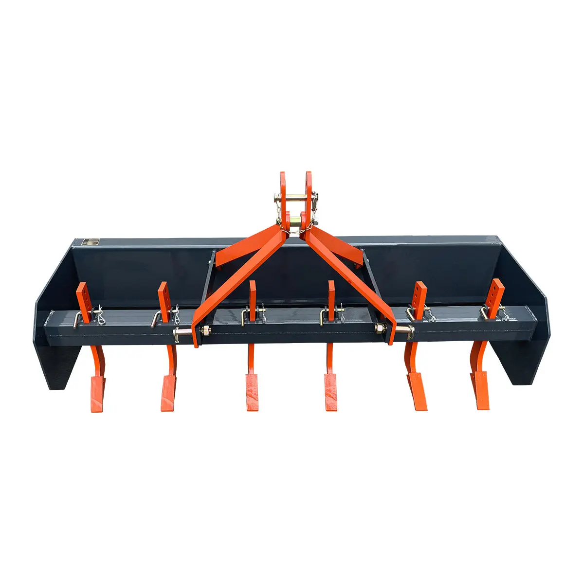 72" Heavy-Duty Box Scraper Blade with Ripper Shanks – Fits 25-50 HP Tractors TMG-TLS72 - Image 3