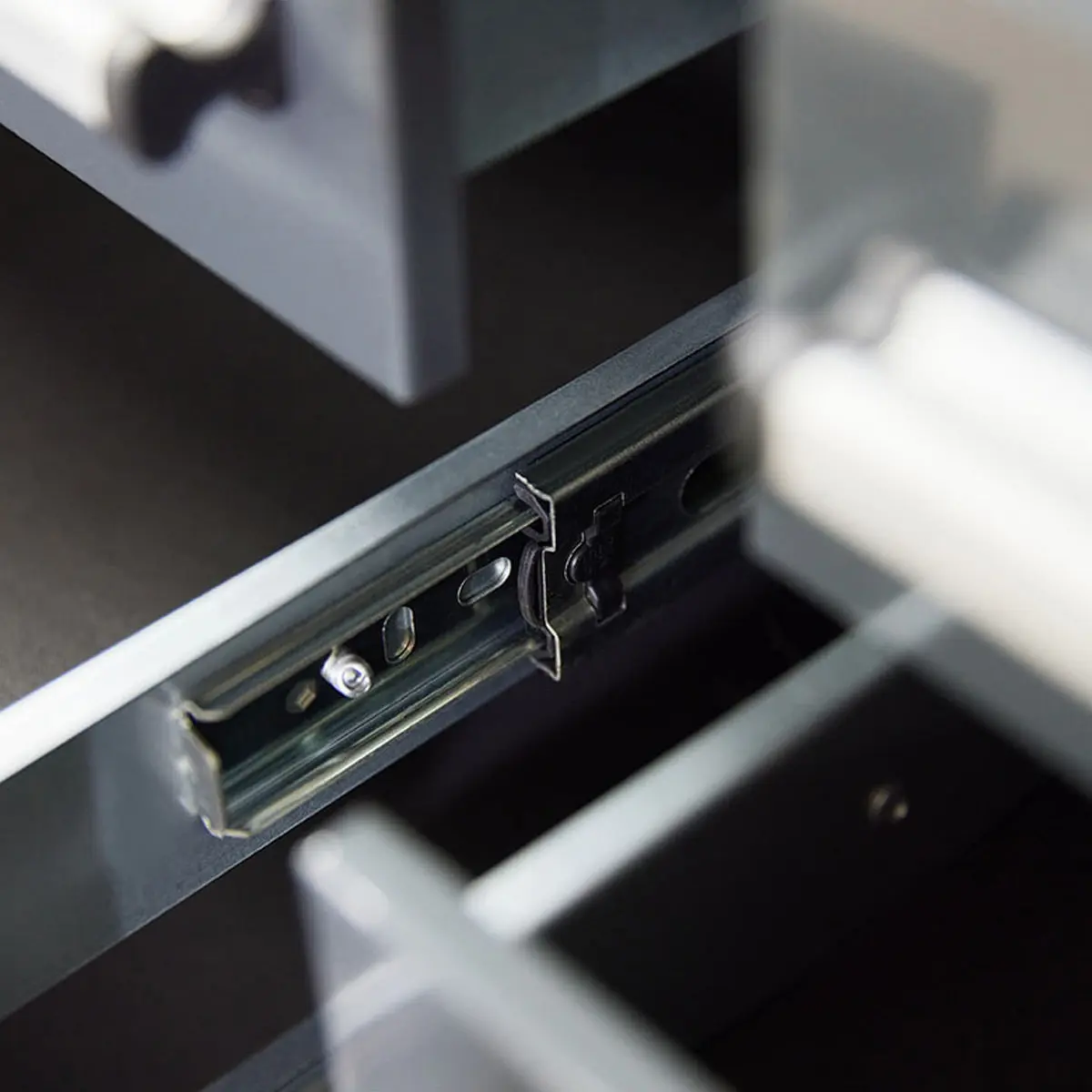 Pro Series 7-Ft 12-Drawer Workbench with Stainless Steel Top, Ball Bearing Double Slides & Casters, TMG-WB712 - Image 10