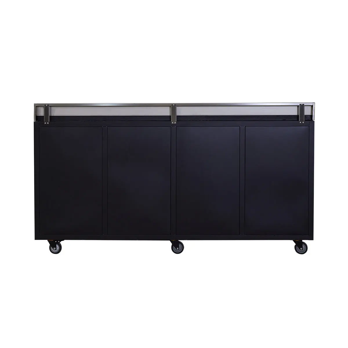 Pro Series 7-Ft 12-Drawer Workbench with Stainless Steel Top, Ball Bearing Double Slides & Casters, TMG-WB712 - Image 7