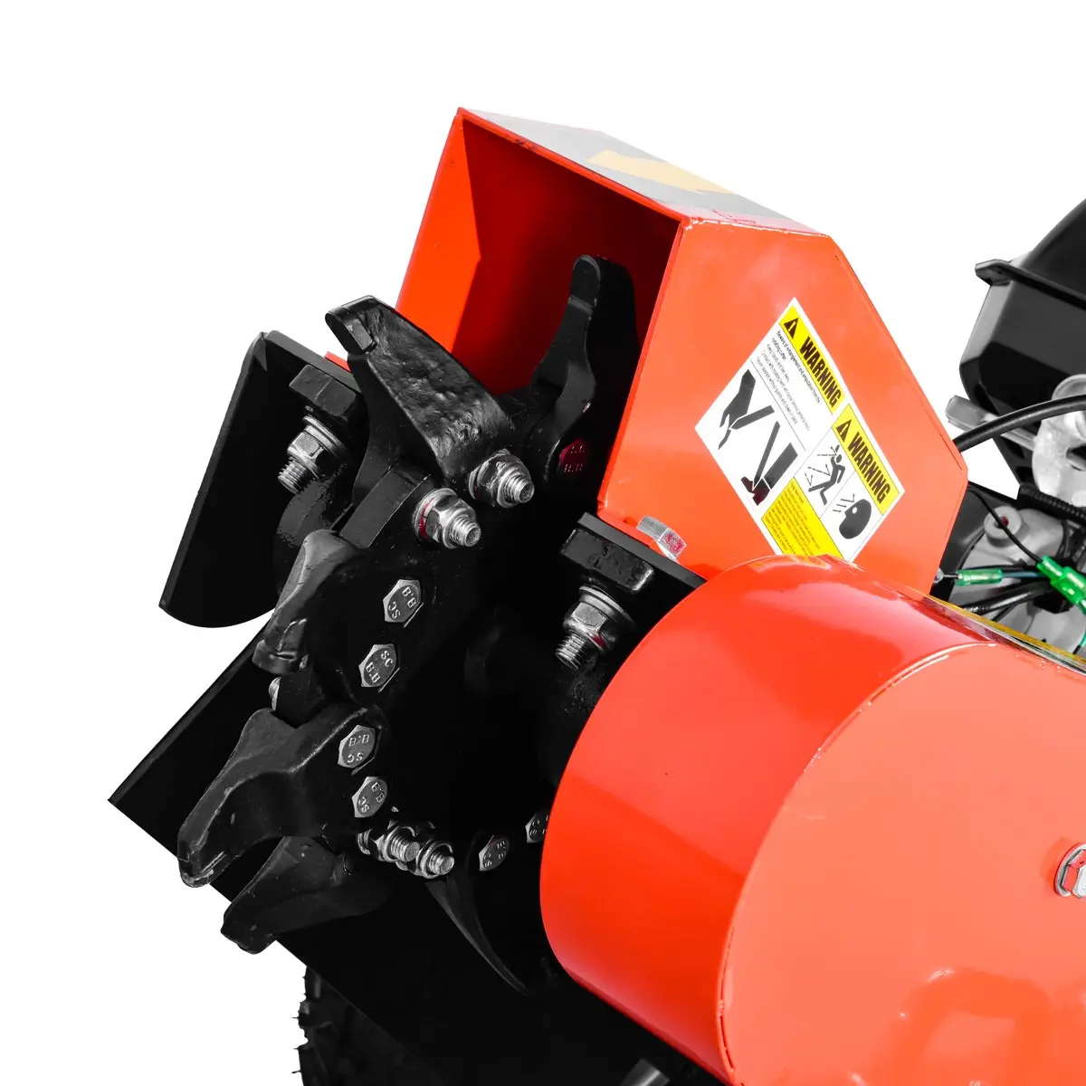 Walk-Behind Kohler Powered Stump Grinder, 9 Carbide Teeth, 24" Cutting Capacity, 14 HP Gasoline Engine, TMG-GSG9 - Image 11