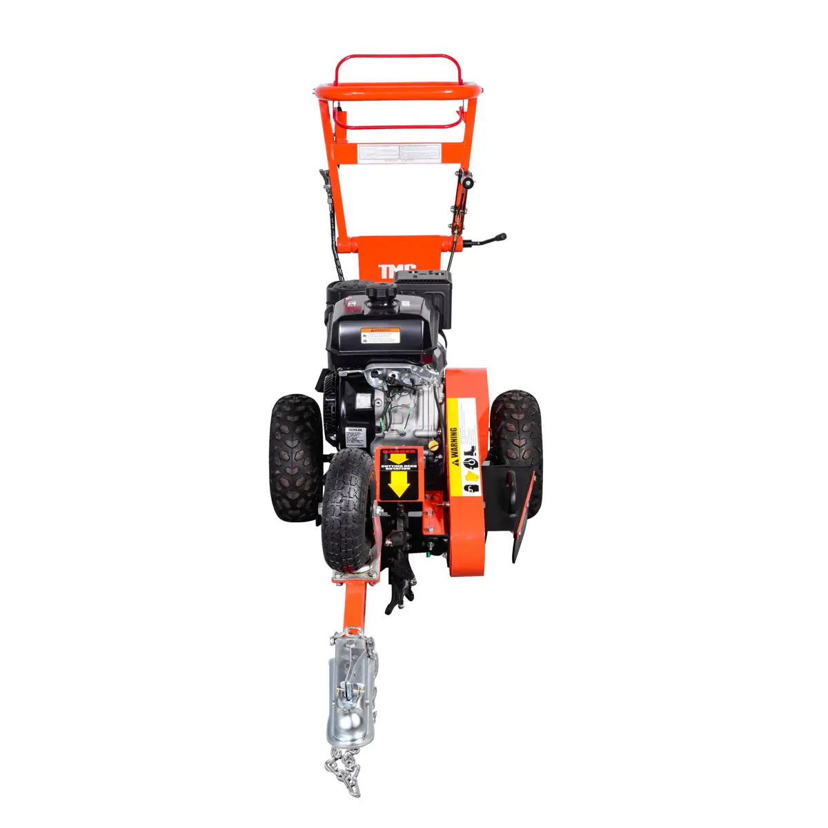 Walk Behind Kohler Powered Stump Grinder, ATV/UTV Tow Bar, 12 Carbide Teeth, 24" Cutting Capacity, 14 HP Gasoline Engine, TMG-GSG12 - Image 7