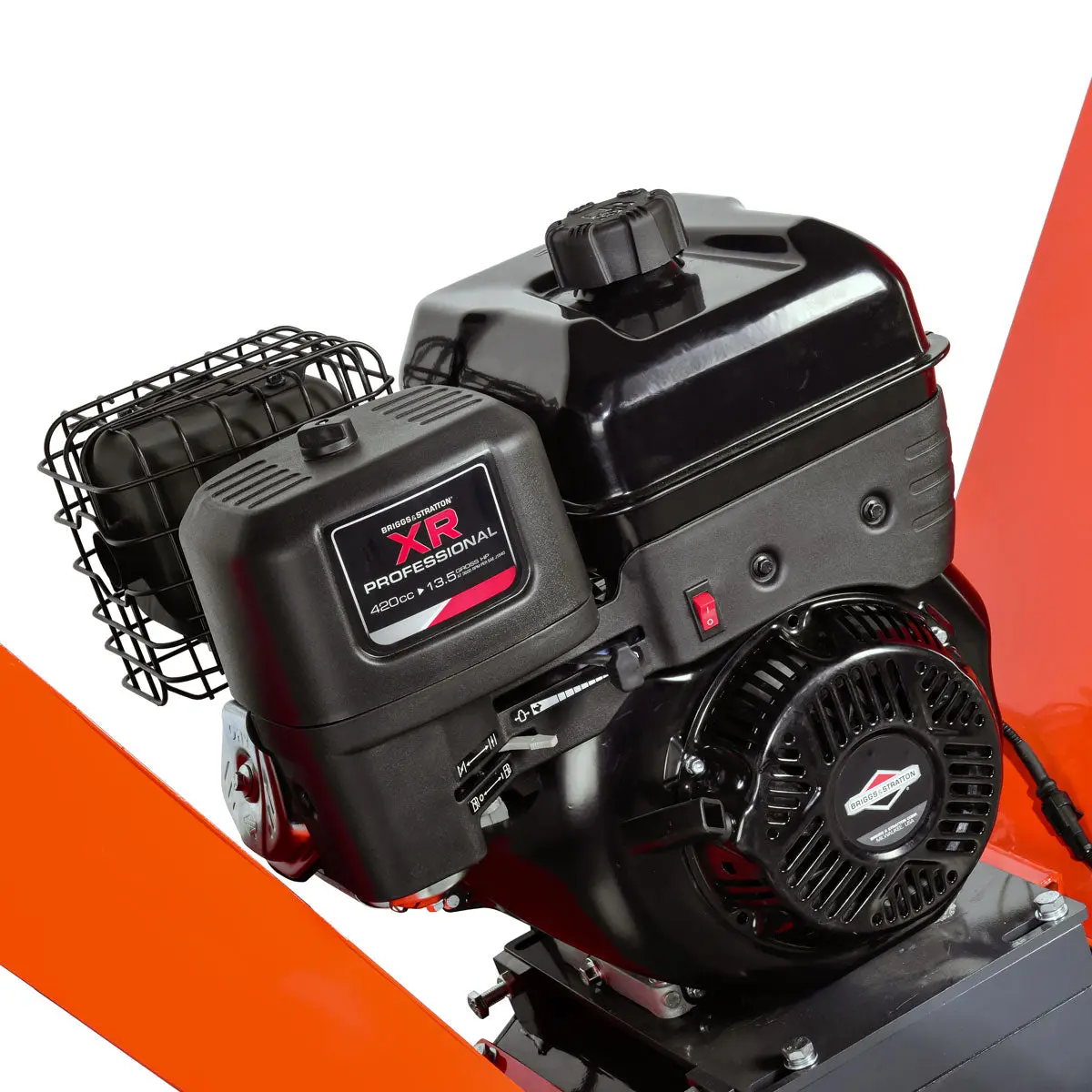 4-3/4" Wood Chipper Powered by 13.5 HP Briggs & Stratton Engine, ATV Tow-Behind, 12'' Reversible Blade, Dual Belt Drive, TMG-GWC5 - Image 9