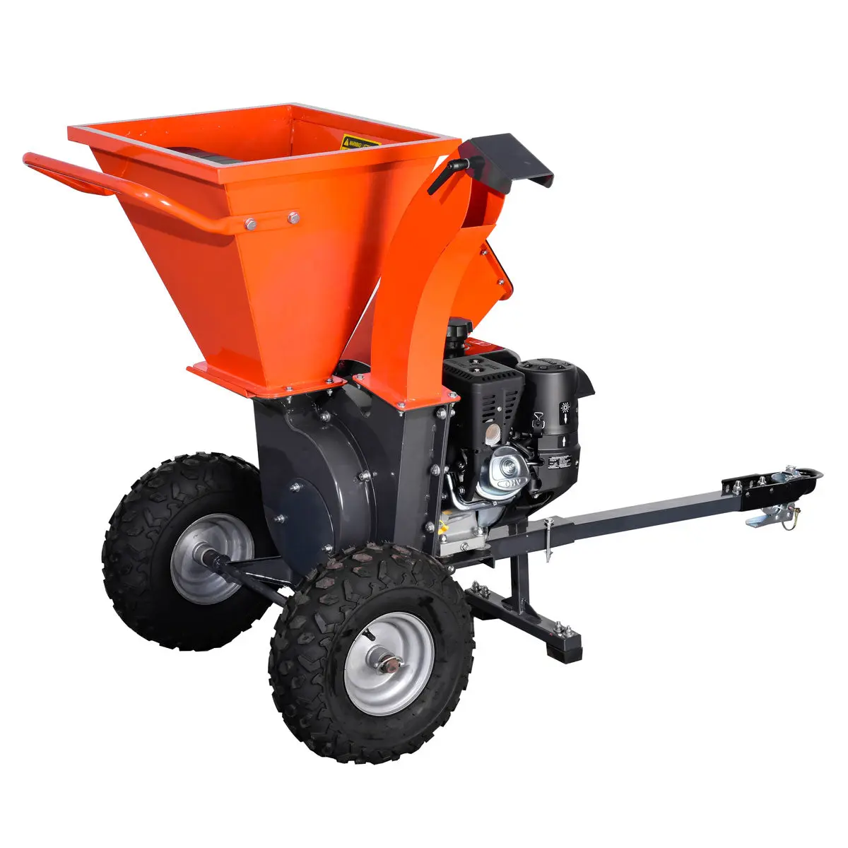 3" Wood Chipper, Shredder & Vacuum, ATV Tow-Behind, 7 HP Kohler Engine, 6" Suction Port, 8' Vacuum Hose, TMG-GWC3 - Image 12