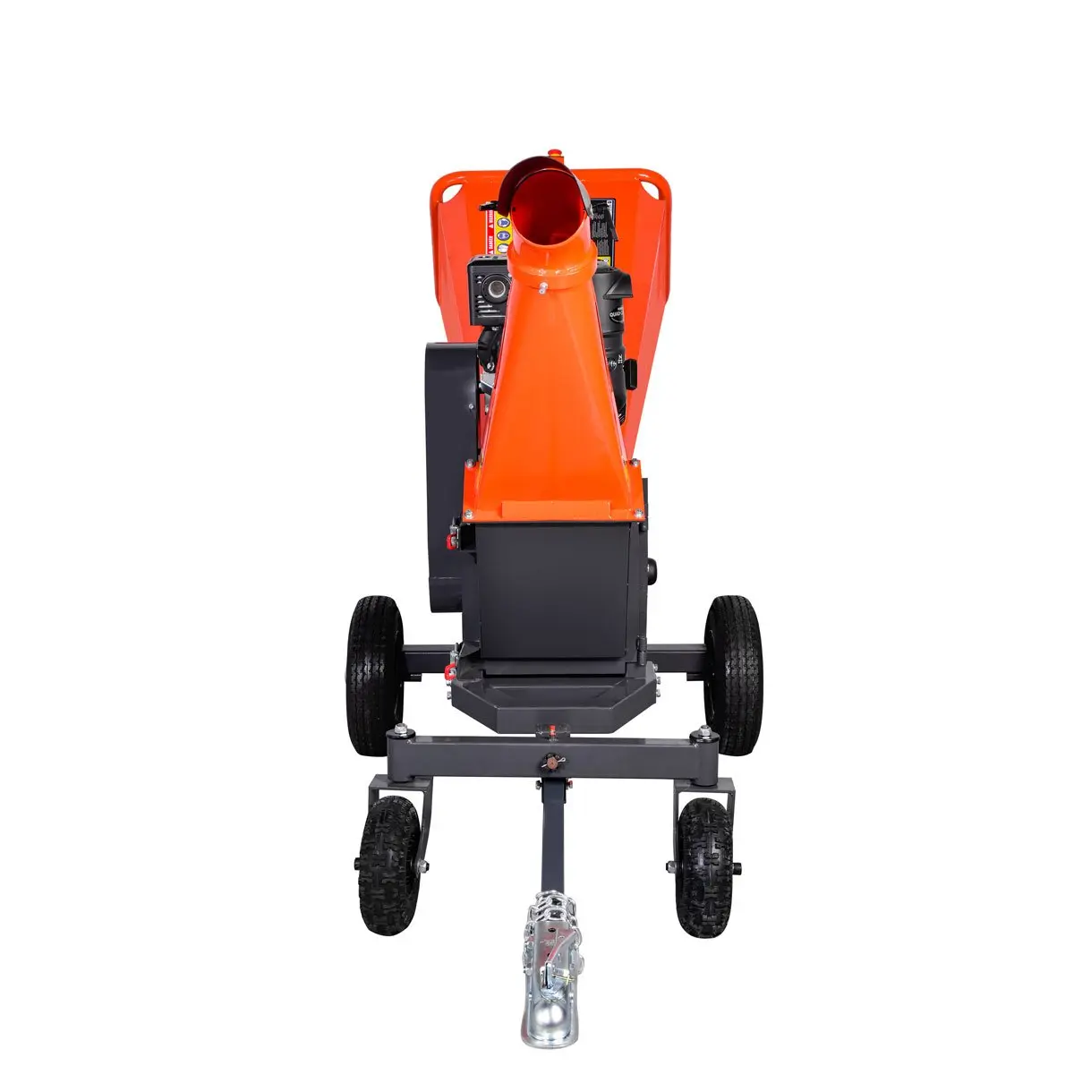 6" Wood Chipper Powered by Kohler 14 HP Command Pro Series, ATV Tow-Behind, 12'' Reversible Blade, Dual Belt Drive, TMG-GWC6 - Image 4