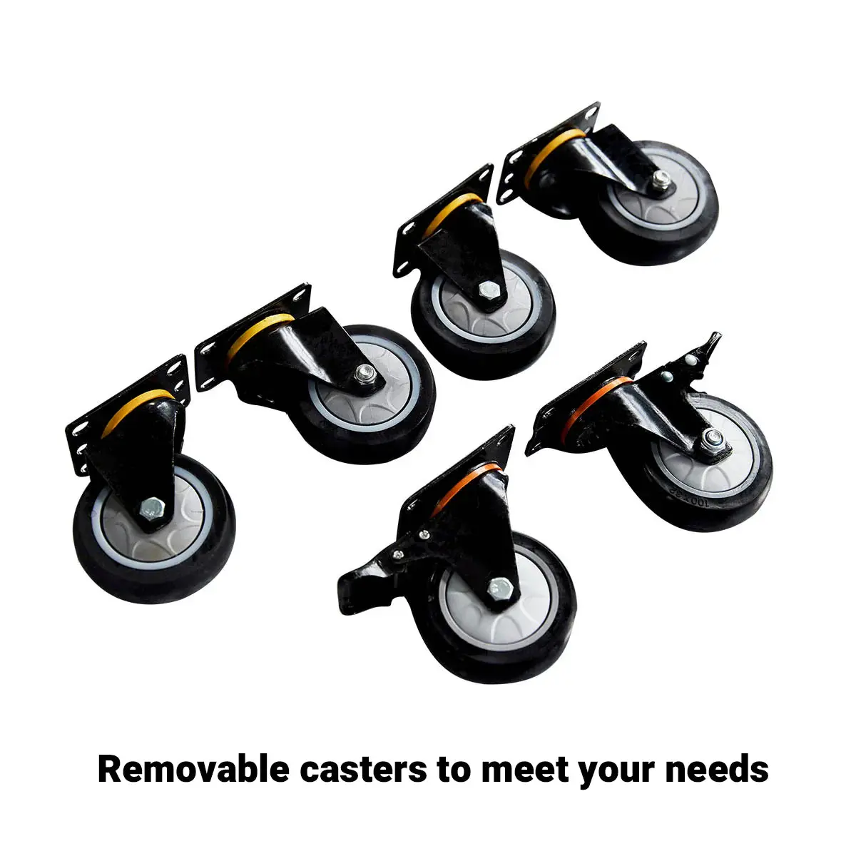 Pro Series 9-Ft 20-Drawer Workbench with Stainless Steel Top, Ball Bearing Double Slides & Casters, TMG-WB920(Previously WB20DS) - Image 8