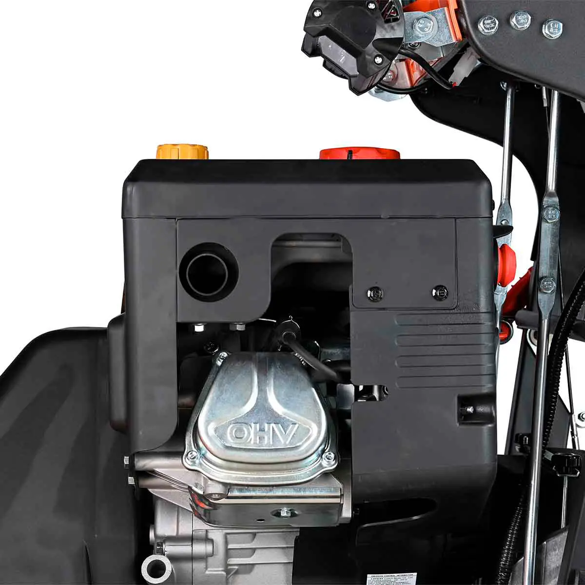 34" Stand-On Gas-Powered Snow Blower, Dual Stage, Rubber Track, LED Light, 50' Throwing Distance, TMG-GSB36(Discontinued – No Longer Available) - Image 12