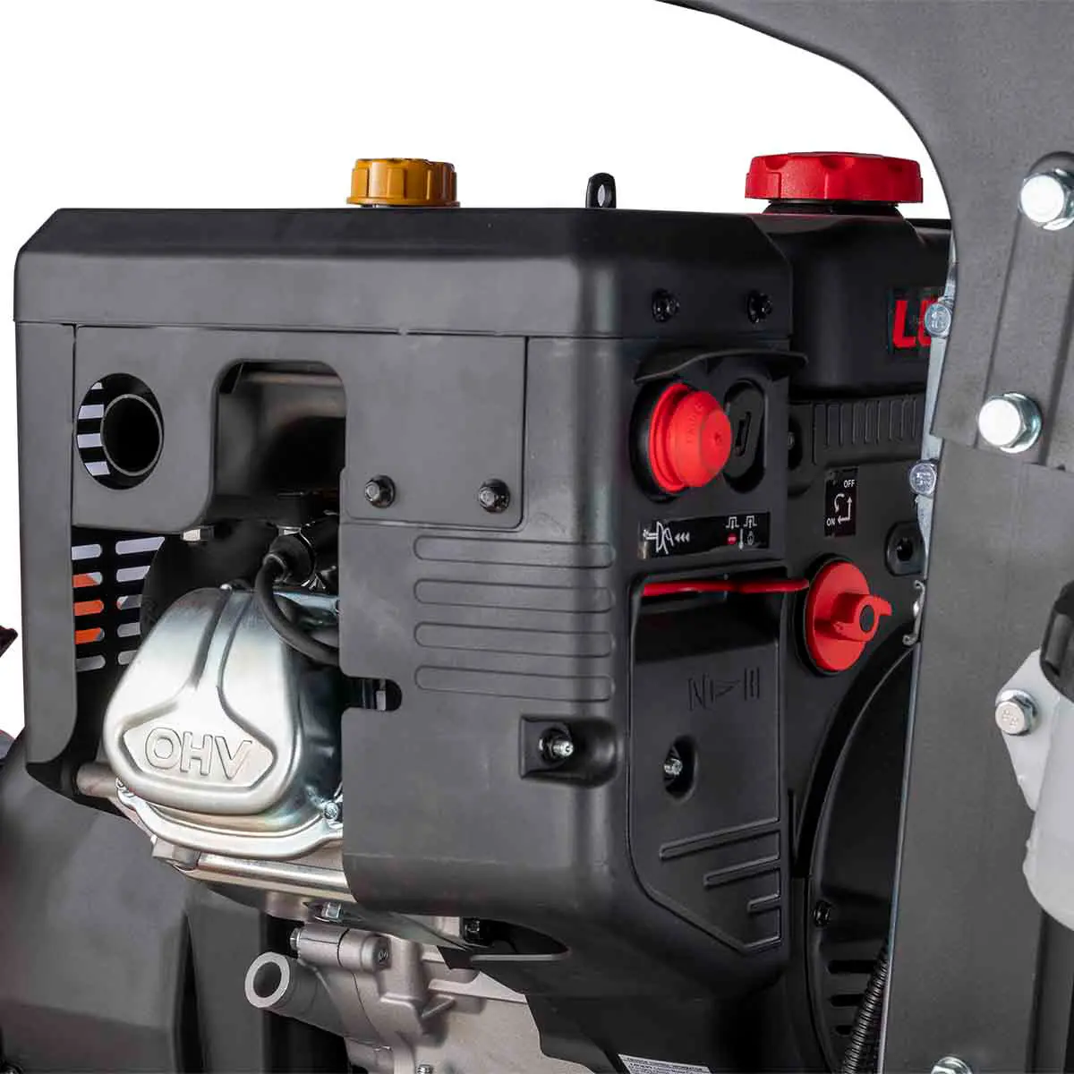 34" Stand-On Gas-Powered Snow Blower, Dual Stage, Rubber Track, LED Light, 50' Throwing Distance, TMG-GSB36(Discontinued – No Longer Available) - Image 14