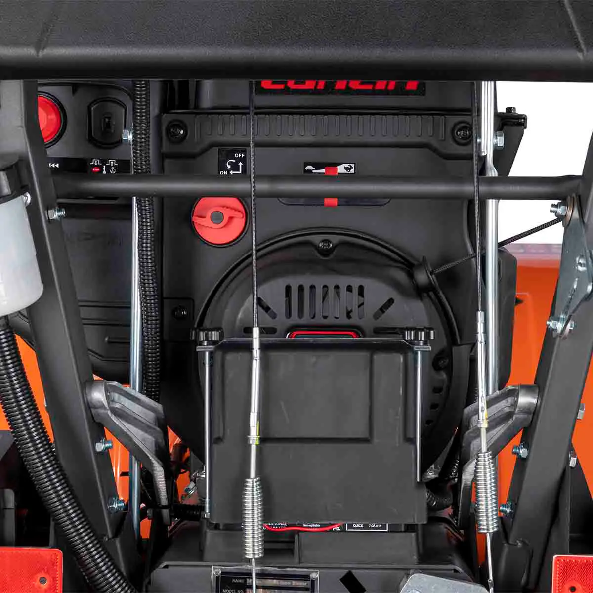 34" Stand-On Gas-Powered Snow Blower, Dual Stage, Rubber Track, LED Light, 50' Throwing Distance, TMG-GSB36(Discontinued – No Longer Available) - Image 16