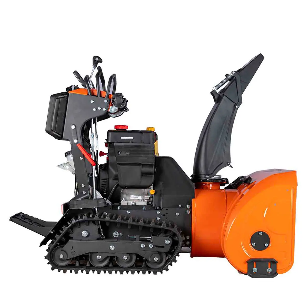 34" Stand-On Gas-Powered Snow Blower, Dual Stage, Rubber Track, LED Light, 50' Throwing Distance, TMG-GSB36(Discontinued – No Longer Available) - Image 4