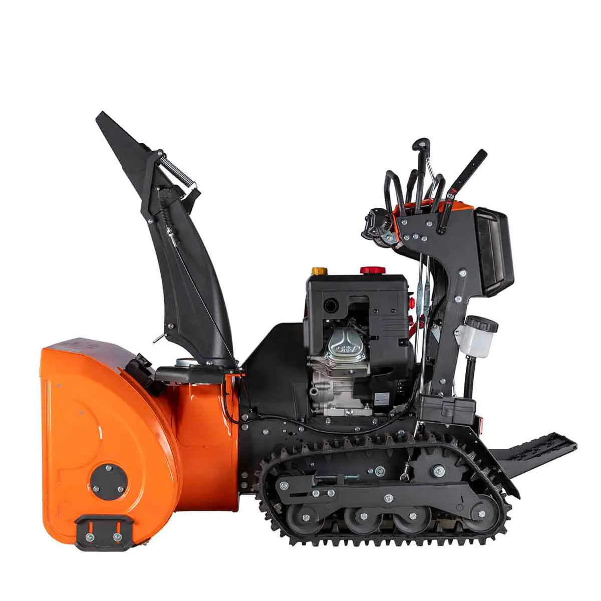 34" Stand-On Gas-Powered Snow Blower, Dual Stage, Rubber Track, LED Light, 50' Throwing Distance, TMG-GSB36(Discontinued – No Longer Available) - Image 9