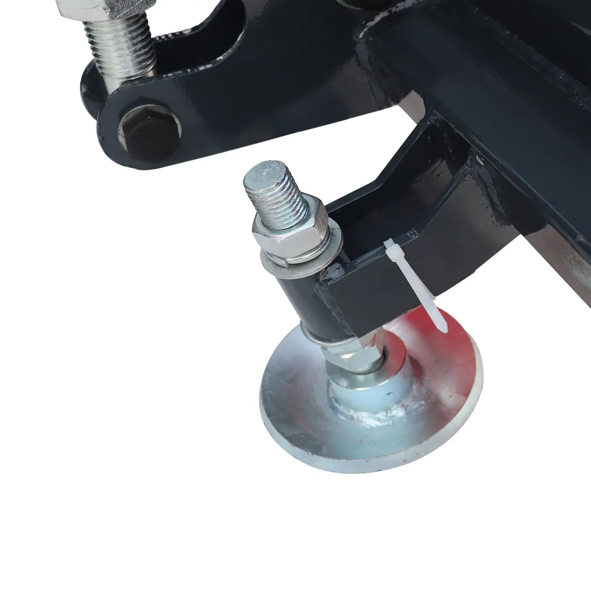 60" Skid Steer Dozer Blade/Snow Pusher, 30° Left & Right, Bolt-On Cutting Edge, Adjustable Skid Shoes, Universal Quick Mount, TMG-DB60 - Image 12