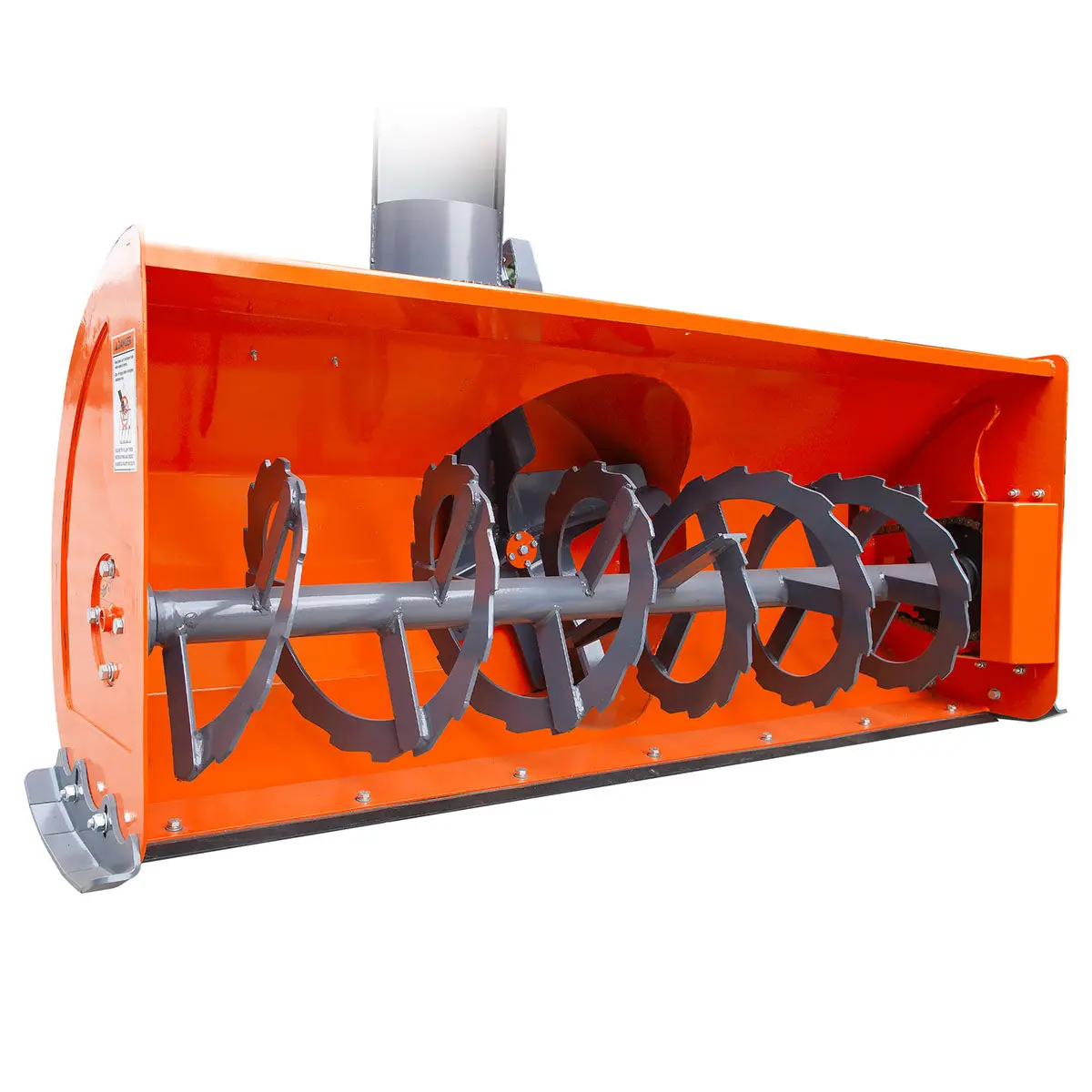 72" 3-Point Hitch Snow Blower, 25-90 HP, 24" Diameter Impeller, 360° Snow Chute, CAT 1 & CAT 2 Suspension, TMG-TBS72 - Image 16