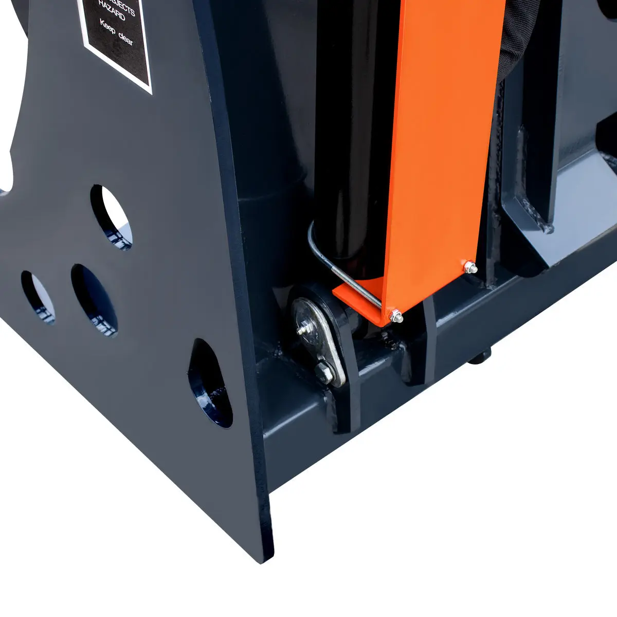 72" Skid Steer Root Rake Clamshell Grapple, Universal Mount, 54" Jaw Opening, 3000 lb Weight Capacity, TMG-SRR75 - Image 10