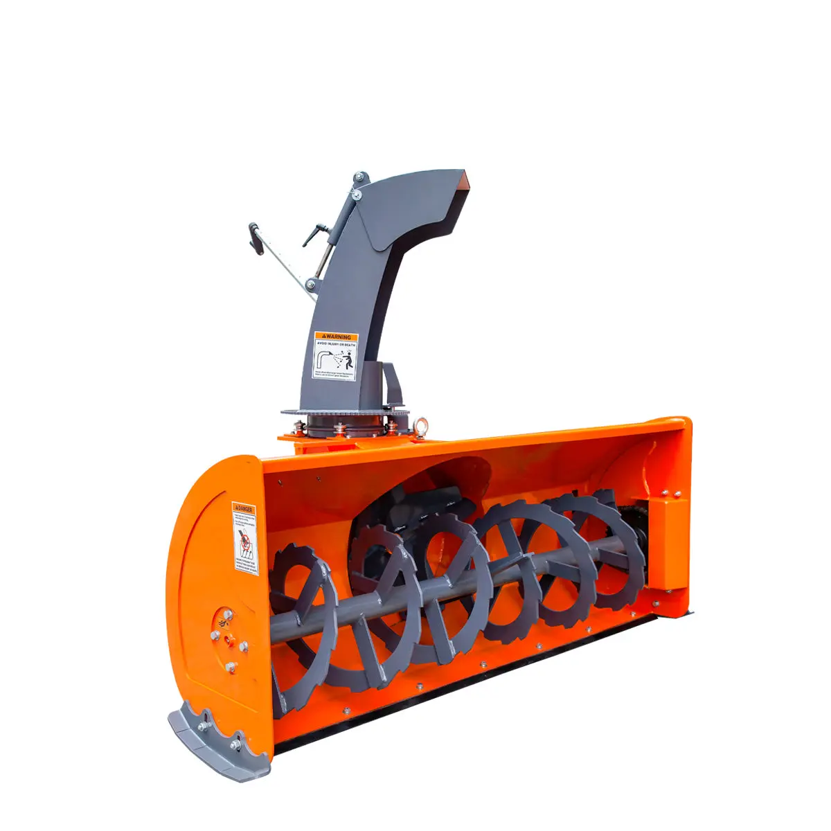 84" 3-Point Hitch Snow Blower, 25-90 HP, 24" Diameter Impeller, 360° Snow Chute, CAT 1 & CAT 2 Suspension, TMG-TBS84 - Image 10