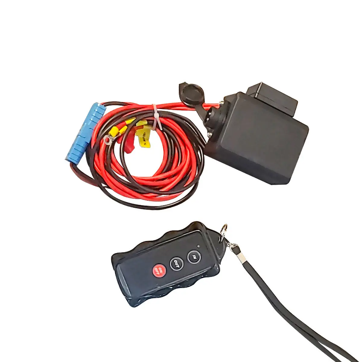 84" Truck/SUV Front Mount Snow Plow Pusher, Left and Right Angle, 2" Mount Receiver, Wireless Winch Control, TMG-TSP84 - Image 15