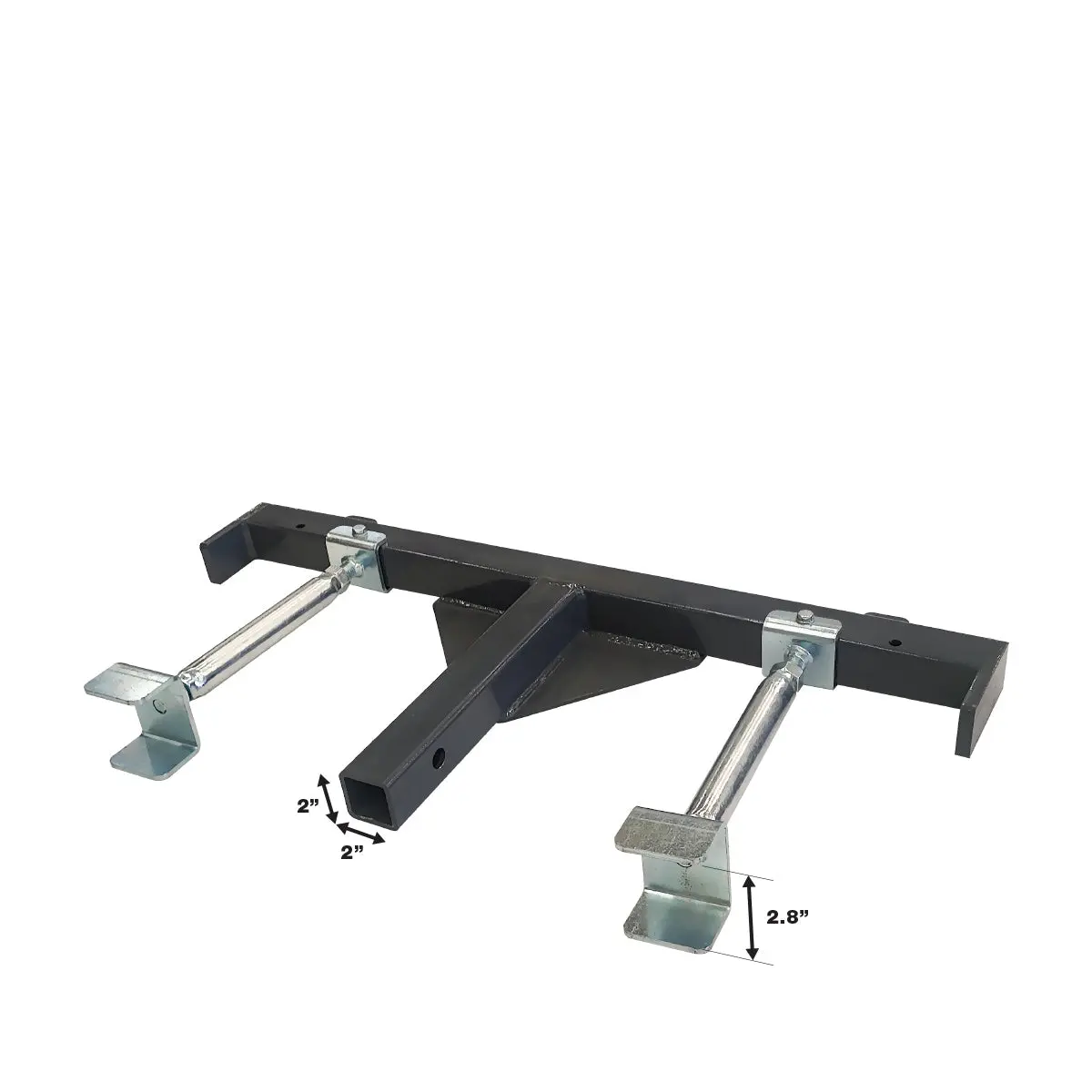 84" Truck/SUV Front Mount Snow Plow Pusher, Left and Right Angle, 2" Mount Receiver, Wireless Winch Control, TMG-TSP84 - Image 16