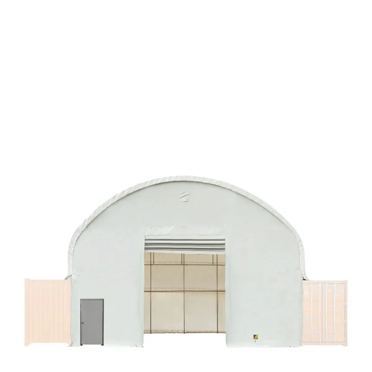 Front End Wall Kit, Compatible with TMG-DT4041C and DT4041CF container shelters installed with the standard height containers (8'6"), TMG-DT40FW8V - Image 3