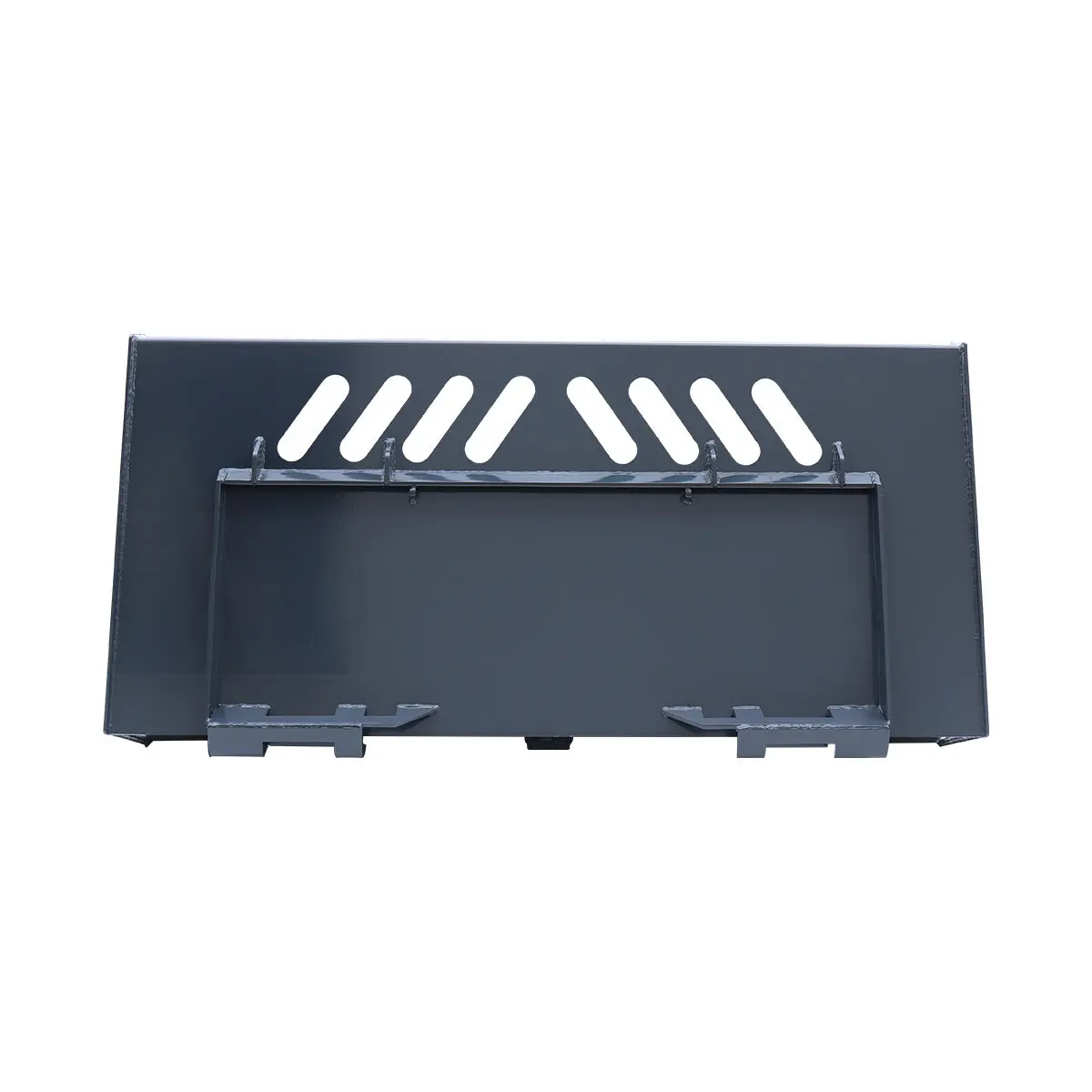 Heavy-Duty 60" Skid Steer Snow/Mulch Bucket, Bolt-On Cut Edge, 1500-lb Weight Capacity, Universal Quick Mount, TMG-SN60 - Image 10