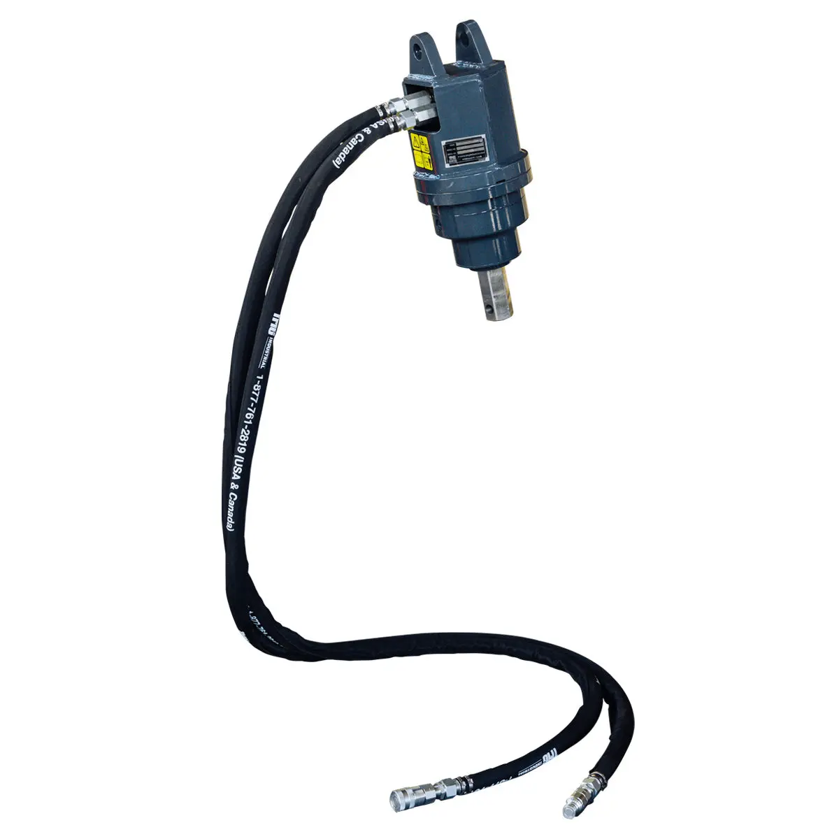 Hydraulic Post Hole Auger Drive Power Head, 7-20 GPM Hydraulic Flow, 2" Hex Output Shaft, TMG-PAD30 - Image 3