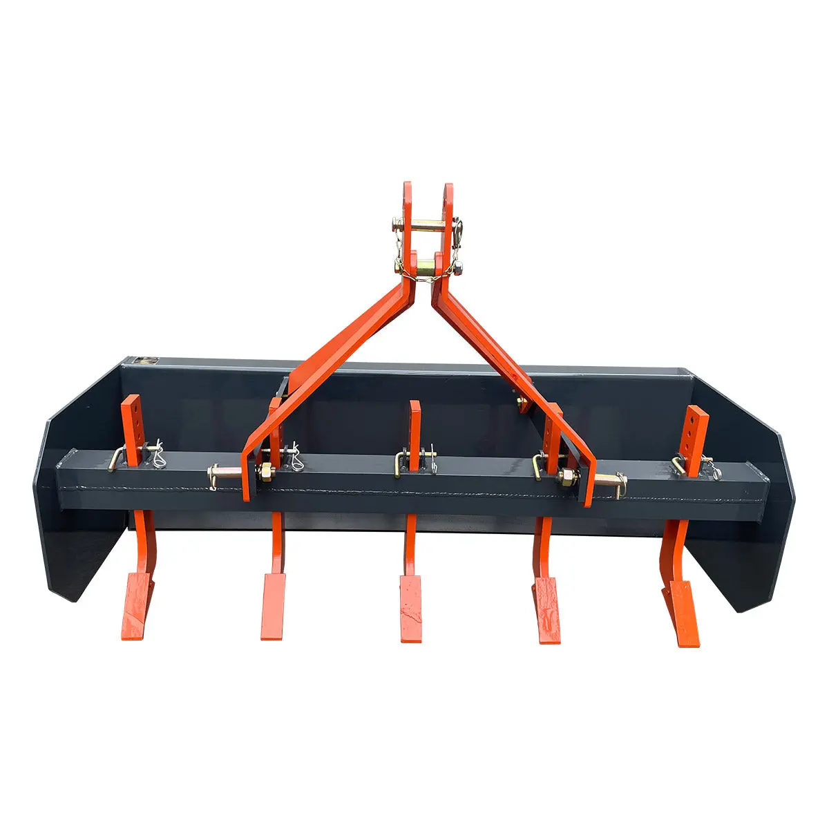 60" Heavy-Duty Box Scraper Blade with Ripper Shanks – Fits 18-35 HP Tractors TMG-TLS60 - Image 3