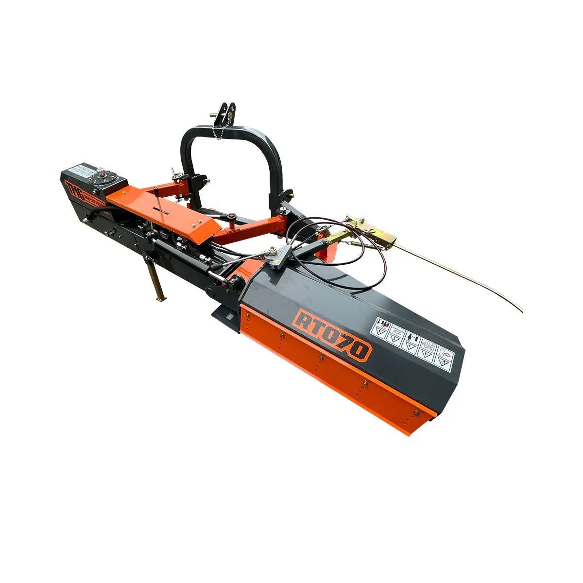 Obstacle Offset Rotary Side Tiller, 28" Working Width, 40-60 HP Tractors, Remote Control Directional Valve, 33 Durable Knives, TMG-RTO70 - Image 10