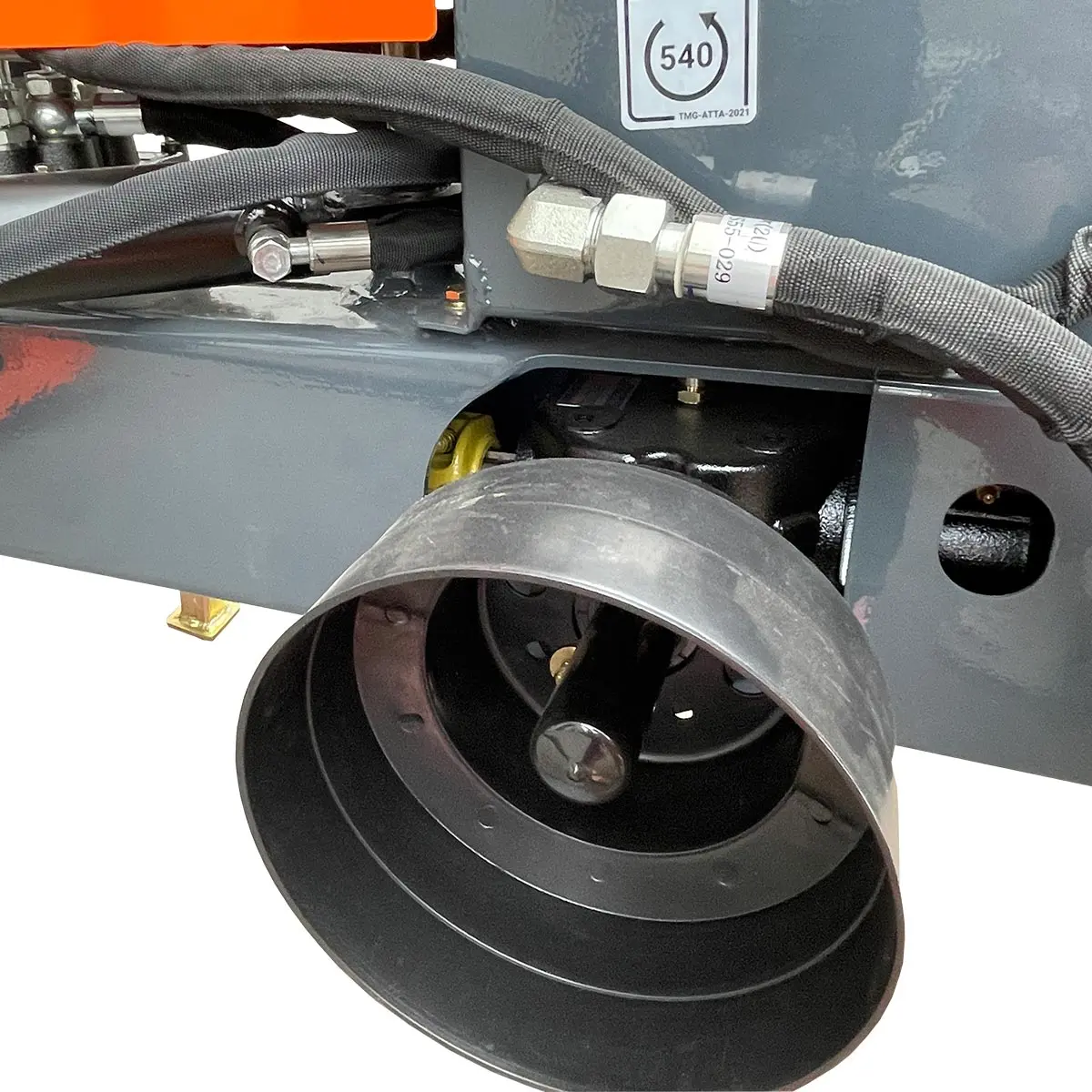 Obstacle Offset Rotary Side Tiller, 28" Working Width, 40-60 HP Tractors, Remote Control Directional Valve, 33 Durable Knives, TMG-RTO70 - Image 6