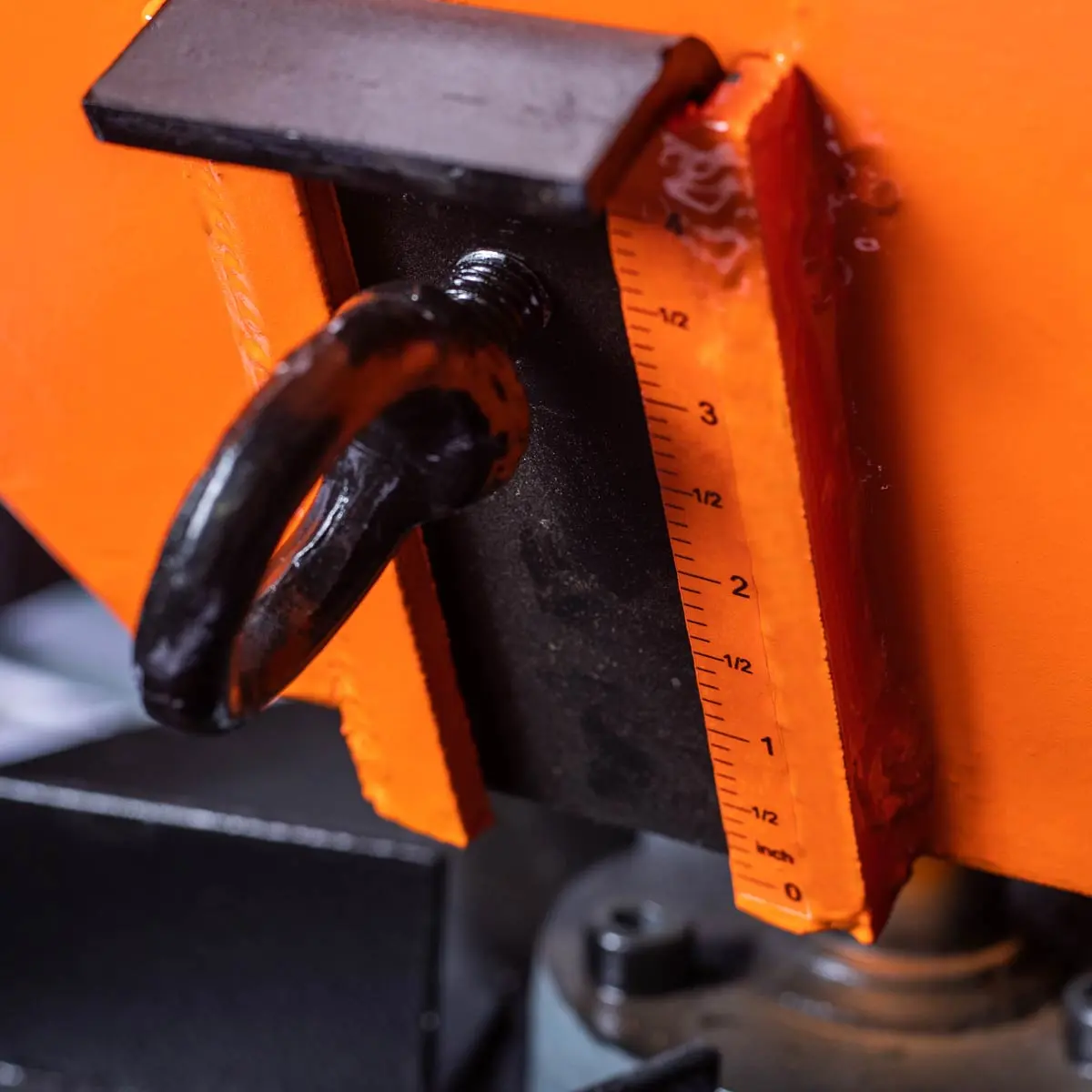 Skid Steer Tilt-N-Scoop Material Spreader, 10 Cu-Ft Capacity, 30' Wide Spread Range, Snow salt spreader,6.5-12 GPM Flow Rate, Sidewalk Skirt, Universal Mount, TMG-MSS10 - Image 14