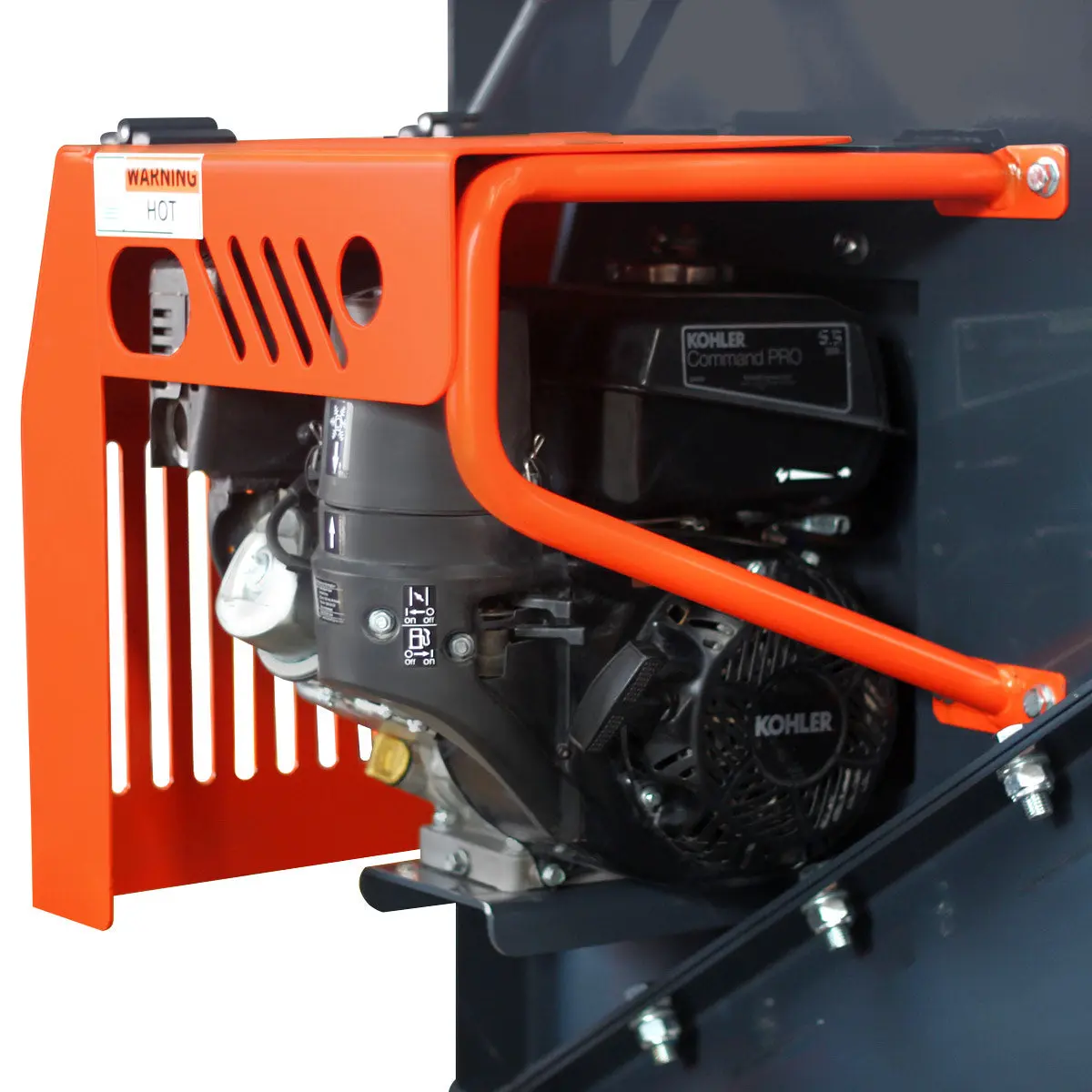 70" Vibratory Topsoil Rock Screen, 5.5 HP Kohler Engine, Cantilever Leaf-Springs, 30° Screen Deck, TMG-RSV70G - Image 8