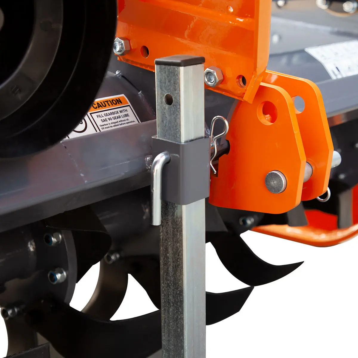 83" 3-Point Hitch Commercial Grade Rotary Tiller, 45-80 HP Tractor, 6" Tilling Depth, PTO Shaft Included, Category 1 & 2 Hookup, TMG-RT83 - Image 15