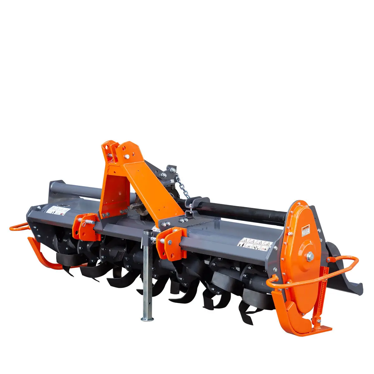 83" 3-Point Hitch Commercial Grade Rotary Tiller, 45-80 HP Tractor, 6" Tilling Depth, PTO Shaft Included, Category 1 & 2 Hookup, TMG-RT83 - Image 6