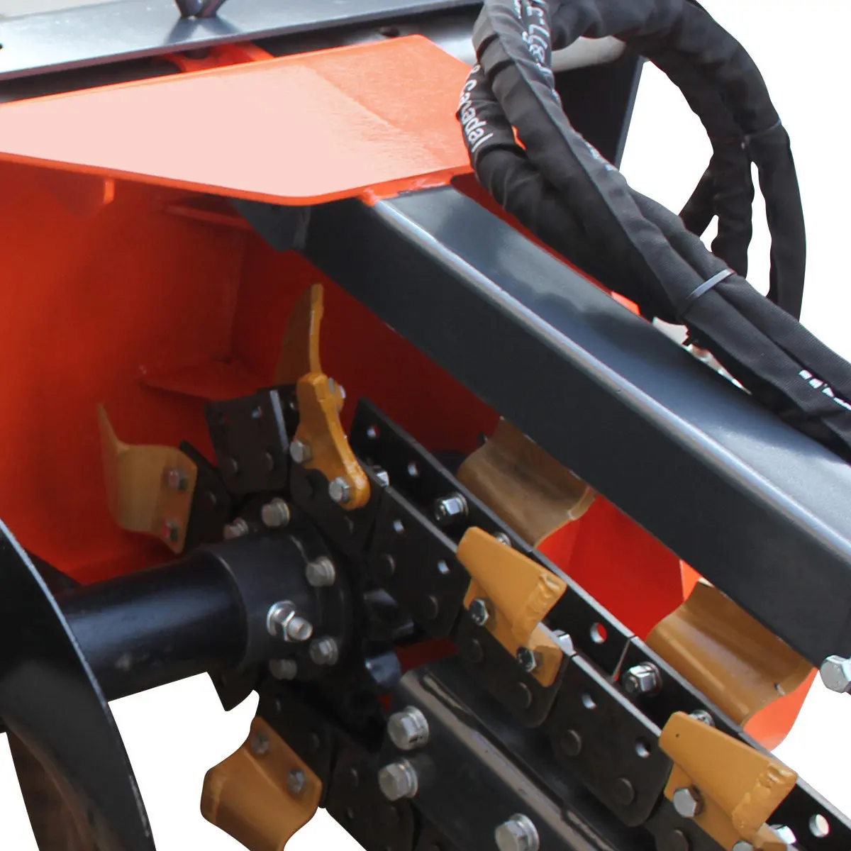 36" Skid Steer Side Shift Trencher, 22" Auger Discharge, Boom & Crumber Assembly, Earth Tungsten Teeth, TMG-SDT36S - Image 12