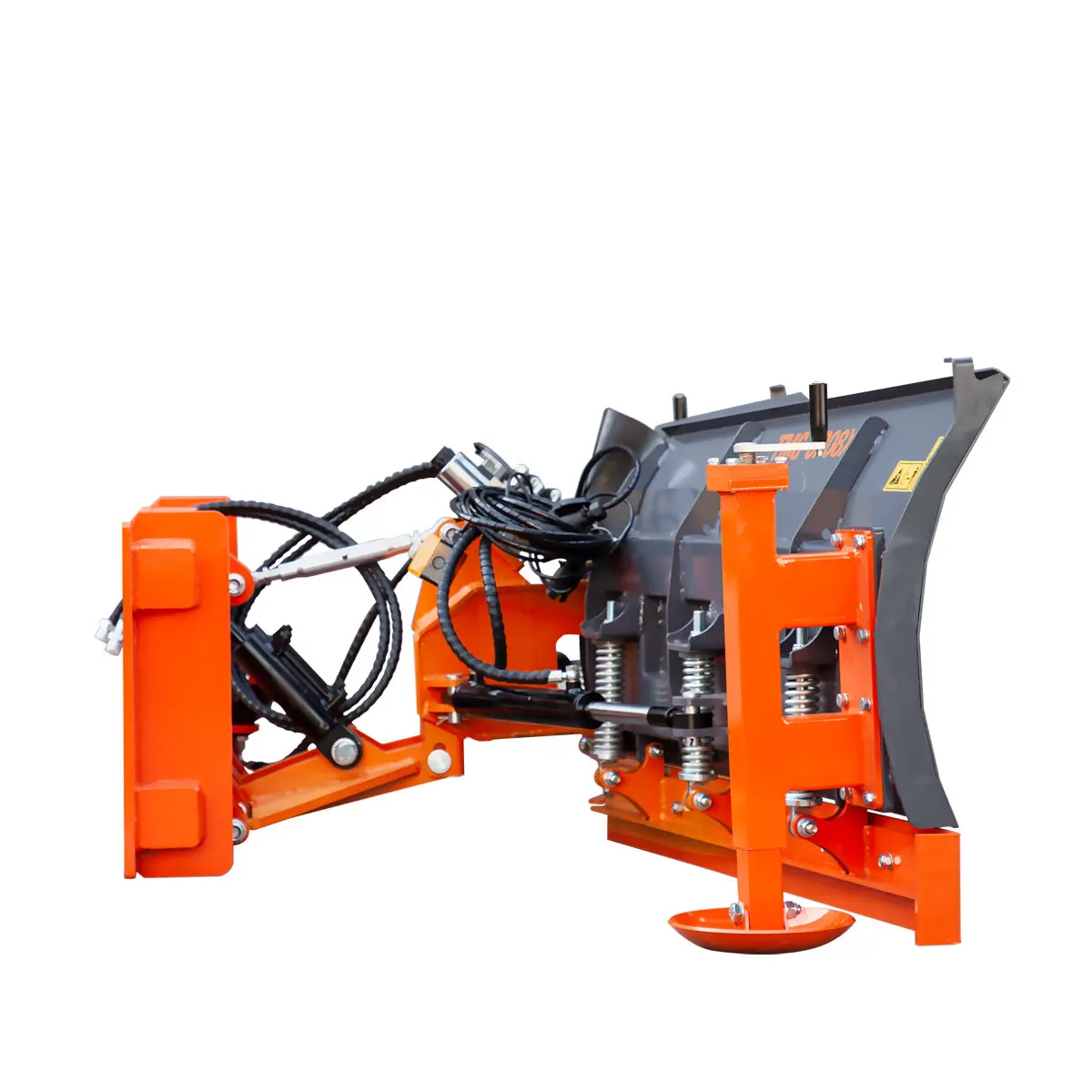 8-½' U/V Angle Blade Snowplow, Metal Edges, 6 Positions, Accumulator & Solenoid Valve, Quick-Change Lugging, 40-90 HP Tractors, TMG-SP08X - Image 7